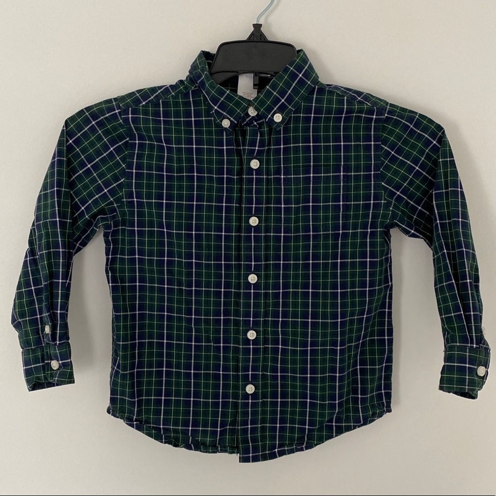Janie and Jack Striped Button Up Shirt